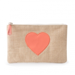 CBJ011 Jute Cosmetic Bag