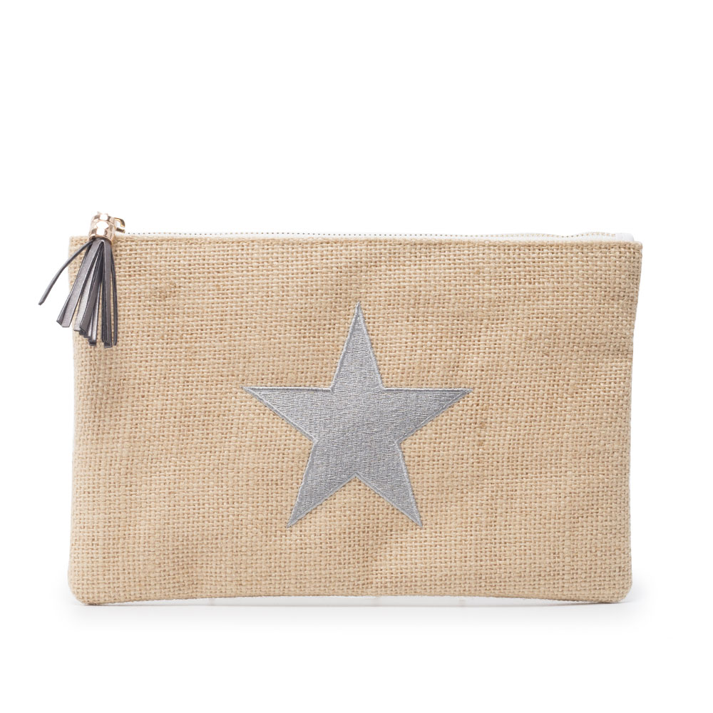 CBJ008 Jute Cosmetic Bag