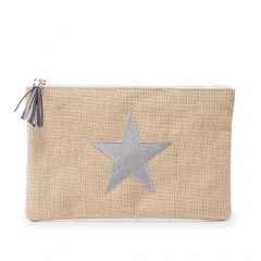 CBJ008 Jute Cosmetic Bag