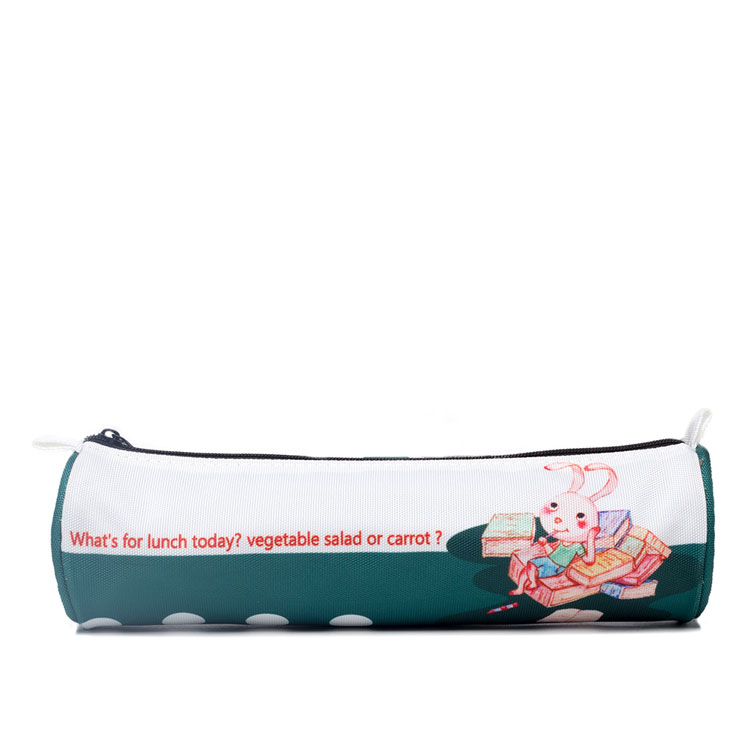 PEC017 White 900D PU Coated Pen Bag