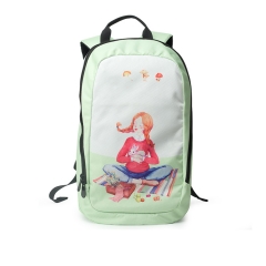 BAP012L White 900D PU Coated  Backpack