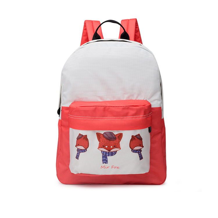 BAP028L White 900D PU Coated  Backpack