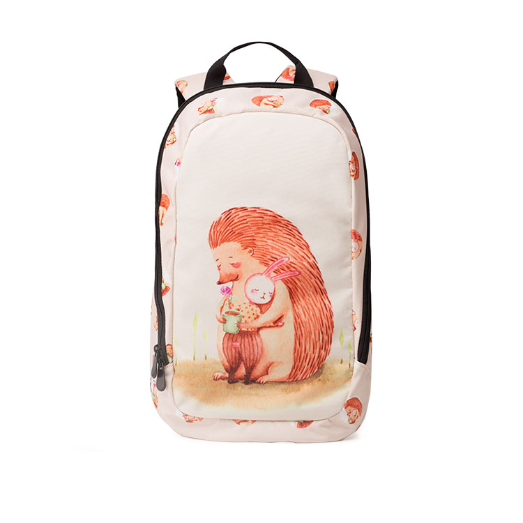 BAP018L White 900D PU Coated  Backpack