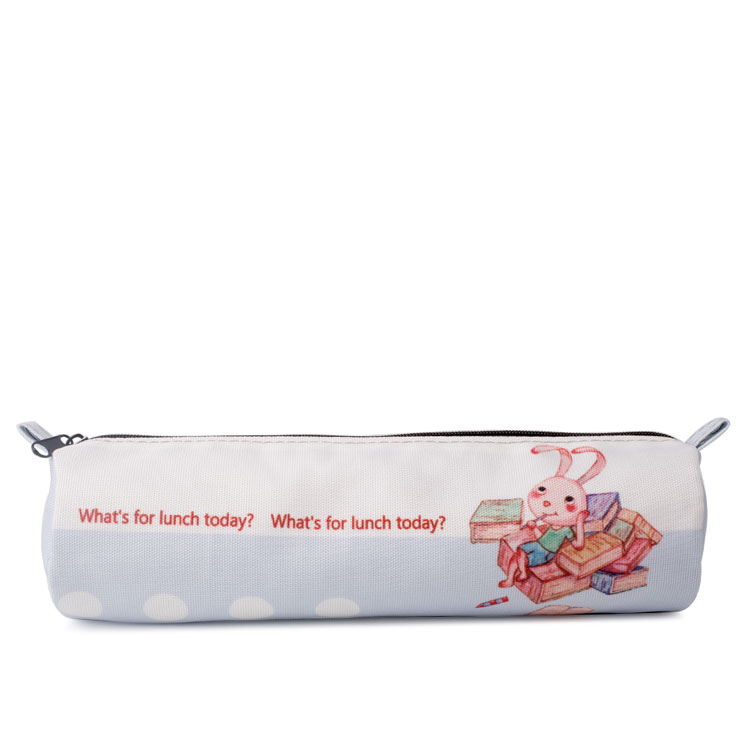 PEC016 White 900D PU Coated Pen Bag