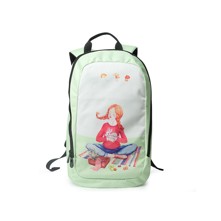 BAP011M White 900D PU Coated  Backpack