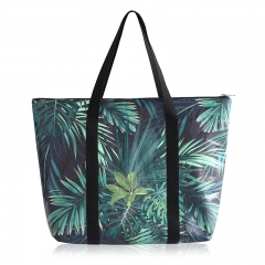 TYP045 Floral Print Tyvek Bag