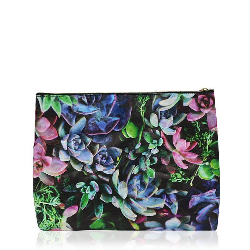 TYP041 Floral Print Tyvek Bag