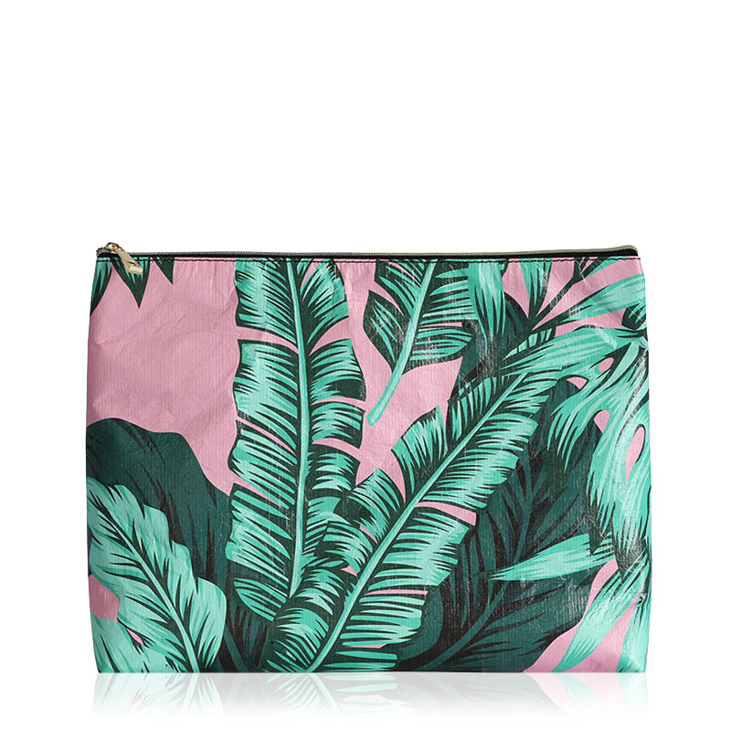 TYP051 Floral Print Tyvek Bag