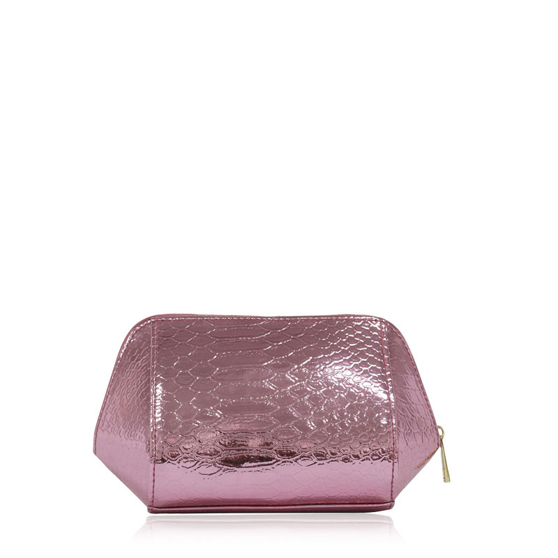 CBP148 Croco Embossed PU Cosmetic Bag