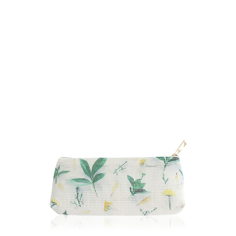 CBT080 Floral Print Mesh Bag