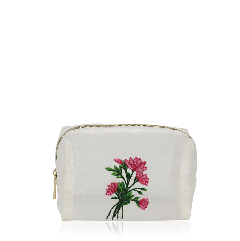 CBT100 Embroidered Cosmetic Bag