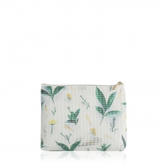 CBT079 Floral Print Mesh Bag