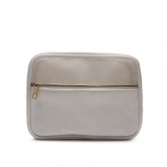 Essential Pouch Cosmetic Bag Bamboo Fiber Nylon Mesh - CBT059