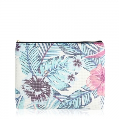 CBT083 Floral Print Mesh Bag