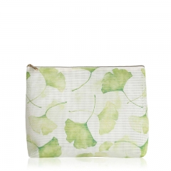 CBT093 Floral Print Mesh Bag