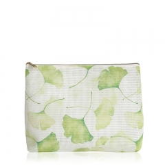 CBT093 Floral Print Mesh Bag