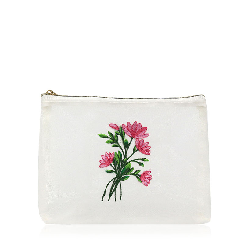 CBT098 Embroidered Cosmetic Bag