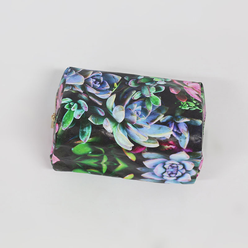 TYP044 Floral Print Tyvek Bag