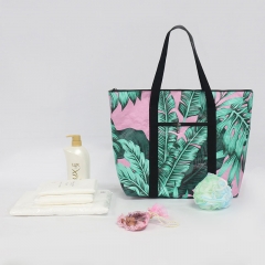 TYP050 Floral Print Tyvek Bag