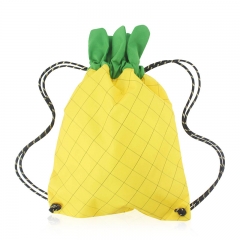 KID030 Pineapple Shaped Drawstring Bag