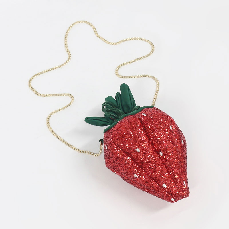 KID026 Strawberry Shaped Sling Bag