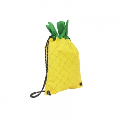 KID029 Pineapple Shaped Drawstring Bag