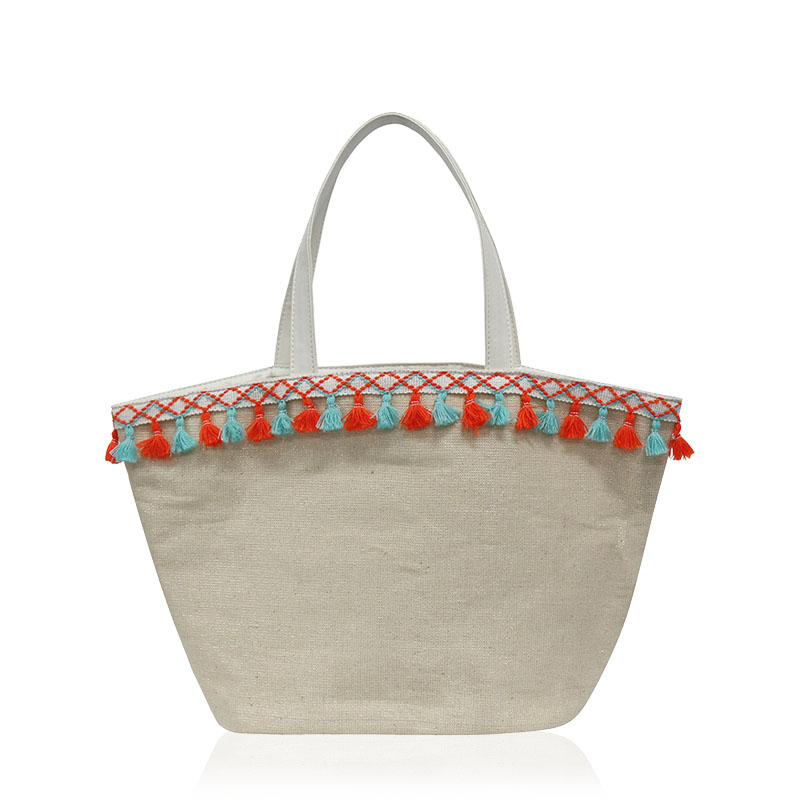 HAB059 Linen-Cotton Handbag