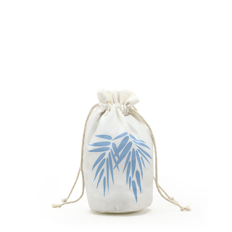 Travel Beauty Drawstring Bag Bamboo Fiber - CBB006