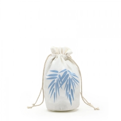 Travel Beauty Drawstring Bag Bamboo Fiber - CBB006