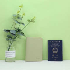 Practical Passport Holder Recycled Leather - TRA023