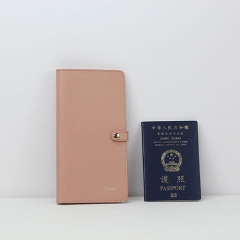 Elegant Passport Holder PU Leather - TRA038