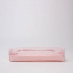 Small Pouch Cosmetic Bag Bamboo Fiber Nylon Mesh - CBT050