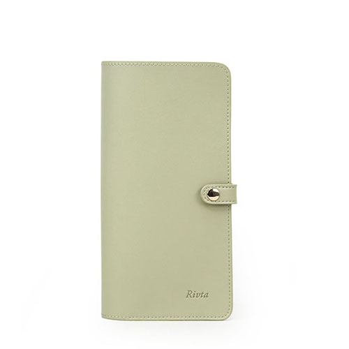 Elegant Passport Holder Recycled Leather - TRA021