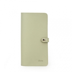 Elegant Passport Holder Recycled Leather - TRA021