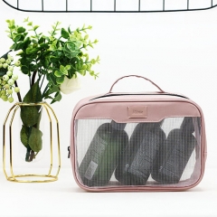 Travel Beauty Makeup Case Recycled PET Nylon Mesh - CBT132