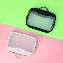 Travel Beauty Makeup Case Recycled PET Nylon Mesh - CBT130