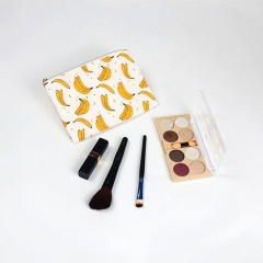 Flat Pouch Cosmetic Bag Banana Fiber - CNC047