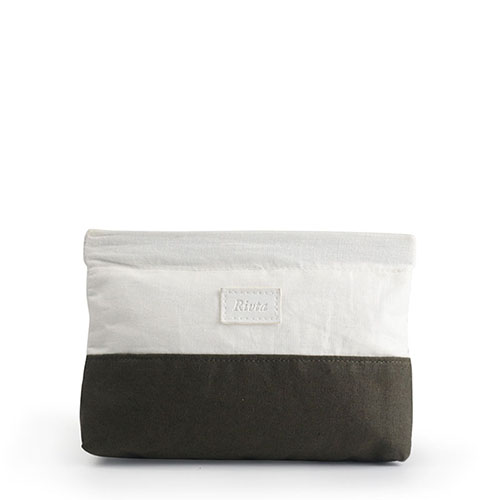 Spring Pouch Cosmetic Bag Banana Fiber - CNC059