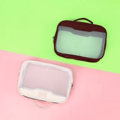 Travel Beauty Makeup Case Recycled PET Nylon Mesh - CBT131