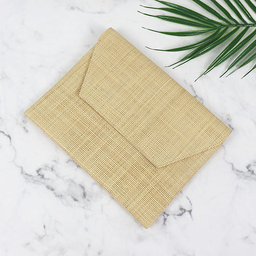 Clutch Cosmetic Bag Raffia - CNC109