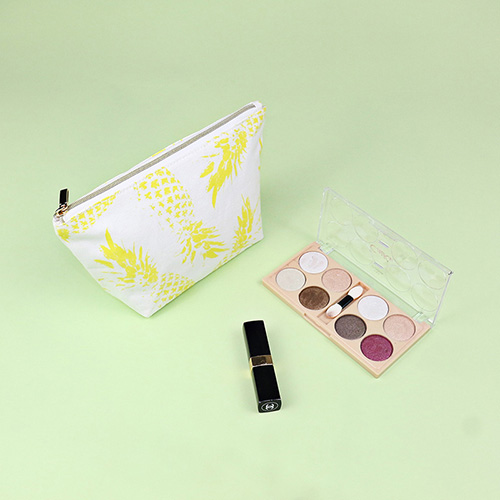 Essential Pouch Cosmetic Bag Pineapple Fiber - CNC087