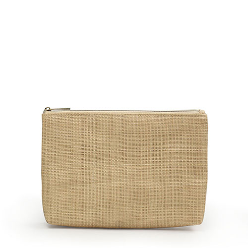 Essential Pouch Cosmetic Bag Raffia - CNC108