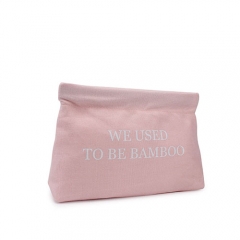 CBB011 Bamboo Fiber Cosmetic Bag