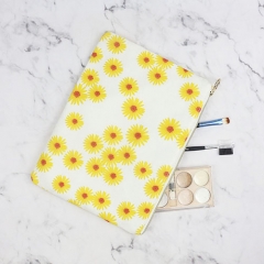 Flat Pouch Cosmetic Bag Pineapple Fiber - CNC103