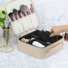 Travel Case Makeup Case Recycled Leather - COC007