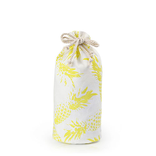 Small Beauty Drawstring Bag Pineapple Fiber - CNC093