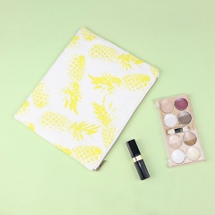 Flat Pouch Cosmetic Bag Pineapple Fiber - CNC090