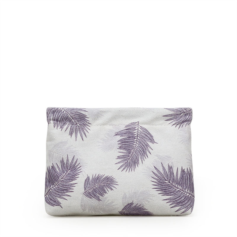 Spring Pouch Cosmetic Bag Recycled Cotton - CBC073