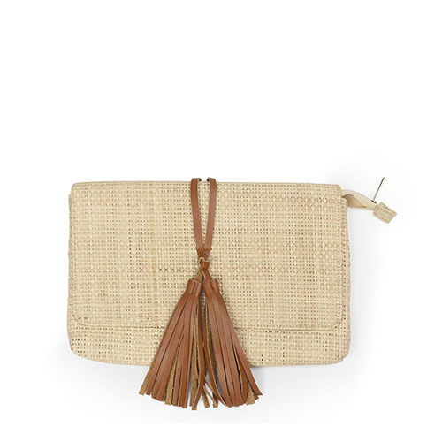 Clutch Cosmetic Bag Raffia - CNC107