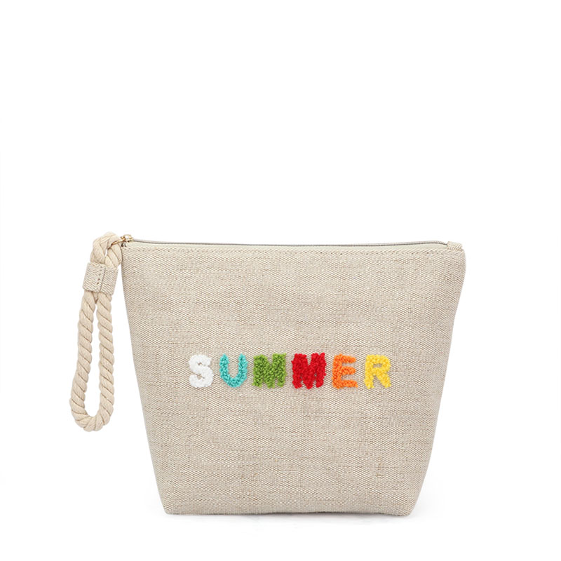 Essential Pouch Cosmetic Bag Jute - CBJ022